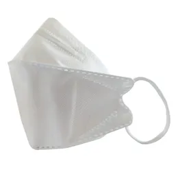 kn95魚型マスクメルトブローン布の使い捨て可能な成人保護マスク付き柳の形のマスク