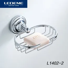 LEDEME Edelstahl Badezimmer Seifenhalter Dusche Dish Box Regal Wand Geschirr Regale Bad Tablett Zubehör L14022 Y200407