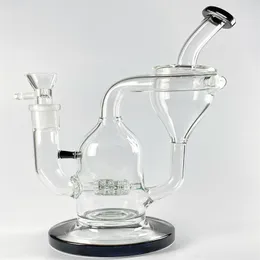 Recycler Hot Recycler bong Oil Rig Glass Hookah with perc kromedome Intoxicating GB-320