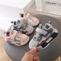 CAPSELLA KIDS Scarpe sportive Primavera Appartamenti per le ragazze dei ragazzi Scarpe da ginnastica traspiranti con fondo morbido 16 anni Scarpe casual per bambini all'aperto 2130 220520