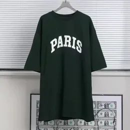 Tişört gündelik tees erkek artı boyutu tişörtler tasarımcı gömlek kadın erkekler Paris France sokak kısa kolu unisex giyim xs-l