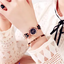 tk Dropshiping Lvpai Marke Luxus Kristall Gold Uhr Frauen Mode Armband Quarz Armbanduhr Strass Damen Mode Uhren g2