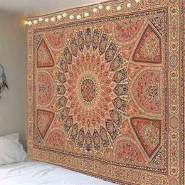 Tapestry Cheap Mandala Tapestry Hanging Hippie Bohemian Wall Decoration Cloth B