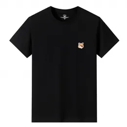 Mens 럭셔리 브랜드 Maison 자수 스트레치 면화 저지 Tshirt 남성 캐주얼 짧은 슬리브 스트리트 패션 느슨한 힙합 톱 220608