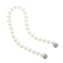 1pc Fake Pearl Design Cortina Fivelele Decorativa Decor de Cortina Elegante Tieback Decor 0616