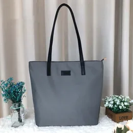 Leichte Einkaufstasche Einkaufstasche Nylontuch eine Schulter Oxford Canvas Handtasche Damen Big Bags einfaches Pendeln Myy M59389