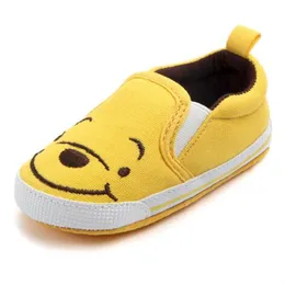 Personaggi dei cartoni animati Tela Suola morbida Primi camminatori Mocassini Neonati Ragazzi antiscivolo Toddlers Sneakers Culla s94