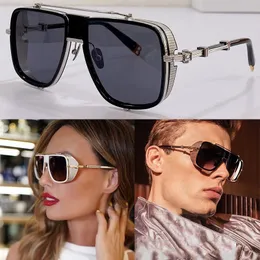 Популярные модели подиума знаменитые бренды мужские и женские солнцезащитные очки BPS 104 квадратный дизайн рамы щедрый высокий качество ультрафиолетового ультрафиолета с оригинальной коробкой с оригинальной коробкой