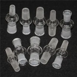 Shisha-Glasadapter, 14–14 mm männlich, 18–18 mm männlich, 14–18 mm weiblich, Glasbong-Adapter für Bohrinsel-Wasserrohre