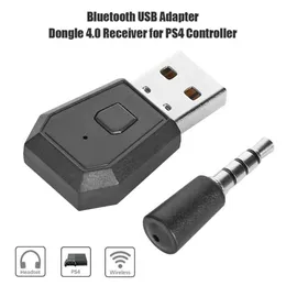 محول USB استقبال Bluetooth لـ PS4 PlayStation Bluetooth 4.0 سماعات الرأس Dongle Dongle