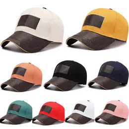 أزياء الرجال نساء Casquette Baseball Cap Designers L Letter Caps Hats Mens Sun Hat Outdoor Golf Cap قابلة للتعديل