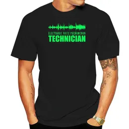 Dark Electronic Voice Phenomenon Tshirt Paranormal Custom T Shirts 220608の半袖カジュアルEVPTシャツグロー
