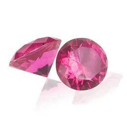 Decorative Objects & Figurines 60mm Fuchsia Crystal Diamond Paperweight Glass Diamonds Fengshui Ornaments Home Wedding Decoration