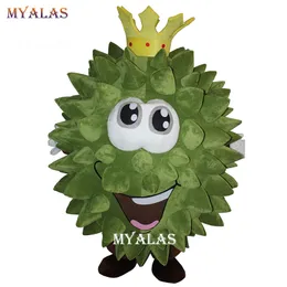 Mascot boneca traje inflável durian mascote traje apropriado para homens adultos mulheres de filme de frutas personalizar o desempenho engraçado do partido do clube c