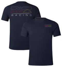 F1 Formel One Racing Suit Team Fan T-shirt Men's Short Sleeved Car Work Clothes Custom ökade