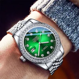 Wristwatches Fashion Men Watch Luxury Quartz Waterproof Sports Brand Gifts Drop Relogio Masculino Montre Homme Luxe Hect22