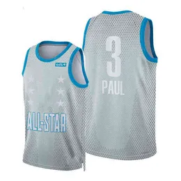 Hurtownia Custom 22 All-Star Basketball Jersey Chris Paul Nikola Jimmy Butler Luka Doncic James Harden Fred Vanvleet Jarrett Allen Darius Garland Donovan