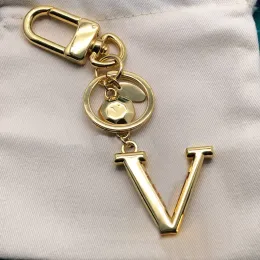 Carta de designer Keychain Brand Keyring Fashion Key Chain Mens Luxury Car Key Ring Keychains Men Mulheres Bolsas Pingente 2207203D