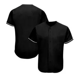 Jerseys de beisebol S-4xl personalizados em qualquer cor, pano de qualidade, um número respirável de pano de pano e camisa de tamanho 53