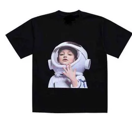 Adlv Fashion Brand Lisa Short Sleeve Star Same Girl Men And Women Lovers Pure Cotton T-shirt Student 2 t shirts for men tshirts brands