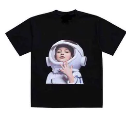 ADLV Fashion Märke Lisa Short Sleeve Star Samma tjej Män och kvinnor Lovers Pure Cotton T-Shirt Student 2 T Shirts For Men Tshirts Brands