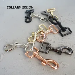 10pcs/lot Metal buckle for bag cat dog leash 25mm webbing swivel snap hook for backpack diy accessory durable hardness 5 colours 0614