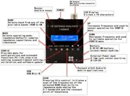 Entegre Devreler MR300 Dijital Shortwave Anten Analiz Cihazı Test Cihazı Ham Radyo için 1-60M