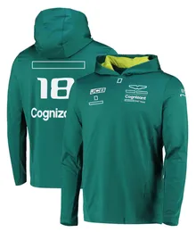 2022 F1 Formuła z kapturem z kapturem 1 Drużyna Drużyna Motorsport Driver Pullover Bluza Bluza Mężczyzn Racing Extreme Sports Contufing270a