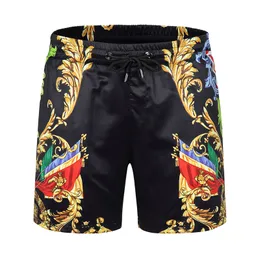 Summer New Men's Pants Fashion Leisure Praia Pants Silky Taber Shorts, Marca de design sofisticado, LLG M-XXXL A23