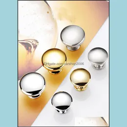 Handles Pls Door Hardware Building Supplies Home Garden Ll Knob Screw Gold Color Fashion Doorknobs Der Cabinet Furnitures Han Dhiu2