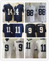 XFLSP College 2022 Penn State Nittany Lions Fotboll Jersey 14 Sean Clifford 88 Mike Gesicki 9 Trace McSorley 11 Micah Parsons