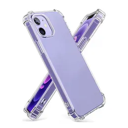 Cell Phone Housings Clear Phone Cases For 13 Pro Max 12 Mini 11 13Pro 11Pro XS X XR 8 Plus 7 SE 6 6S Ultra Thin Silicone Cover Accessory