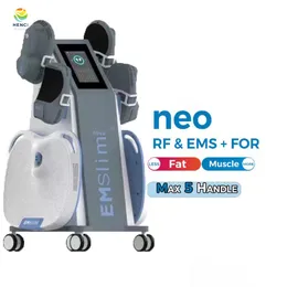 EMSLIMLIMBLIONCIMENTO MUSICLO MUSICO PESSO MÁQUINA DE SLIMMING RF EMS com almofadas de tratamento de relaxamento do piso pélvico opcionais