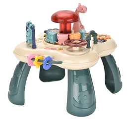 초기 교육 연구 활동 센터 음악 게임 유아 악기 학습 테이블 아기 장난감 피아노 어린이 선물 선물 220706