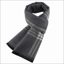 Scarves Winter Men Casual Scarf Warm Neckercheif Business Striped Kint Scarfs Man Cashmere Wraps Male Cotton Sjaal Foulard