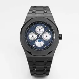Herrenuhren, automatische mechanische Uhr, 41 mm, achteckige Lünette, wasserdicht, modische Business-Armbanduhren, Montre De Luxe, Geschenke für Männer