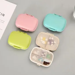 Portable 8 Grids 7 Day Mini Weekly Tablet Pill Medicine Box Holder Storage Organizer Container Case Pill Splitters Travel Pills Boxs