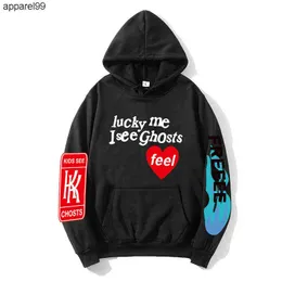 Trendig hoodie män dimma feng kan ye coconut leende ansikte graffiti tryck lös hoodie jacka jacka