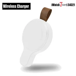 Wireless Charger for Apple Watch Series 7 6 5 4 3 2 SE smartwatch Accessories Portable USB Charging Dock Station iwatch cargador With Keychain