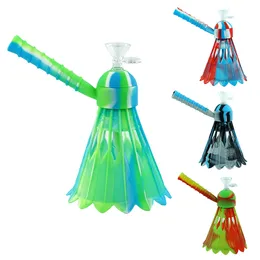 Accessori per fumatori Narghilè da badminton Narghilè in silicone fumano tubi dell'acqua