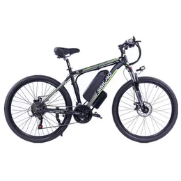 Smlro C6 Elektrisk mountainbike 500W 26 tum elcykel med avtagbar 48V 13Ah batteri 21 Speed Shifter ebike