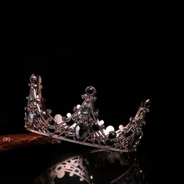 Factory Party Decoration Mini Crown Tiara Cake Topper Crystal Children Hair Ornaments for Wedding Birthday Baby Shower CCB15503