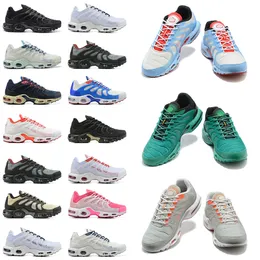 2022 Terrascape Plus Surfaces Running Shoes TN Mens 검은 색 볼트 녹색 황갈색 황갈색 여자 핑크 트레이너