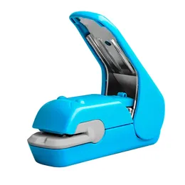 Staple Free Stapler Time Saving Enkla Needle Handhled Mini Portable School Supplies Agrafeus 220510