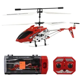 Roclub Fjärrkontroll Helikopter 3.5 Kanal RC Aircraft PLANE TOYS Modell Recharge Outdoor Drone Gift for Kids Boys Girls 220321