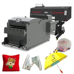 Printers Dtf Printer Heat Transfer Two 4720 Head Powder Machine For Tshirt And Fabirc 60Cm Printing Roge22