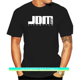 トップスサマークールな面白いJDM＃15ライフスタイルJDMシャツインポートTシャツブラックストリートレースギアサマーTシャツ220702