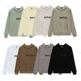 남자의 후드 땀 셔츠 SS Mens 여자 디자이너 Ess Hoodie 바지 정장 스웨터 스웨트 셔츠 스트리트 셔츠 셔츠 느슨한 연인 고급스러운 얼굴 노스 재킷 PA of Ow White