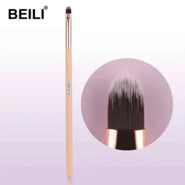 Макияж инструмент Beili Luxe Professional Makeup Brush rineador indsbrow incealer gold pink губы 220423