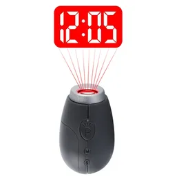 Digital Time Projection Clock Mini LED With Portable Watch Night Light Magic Projector 220426